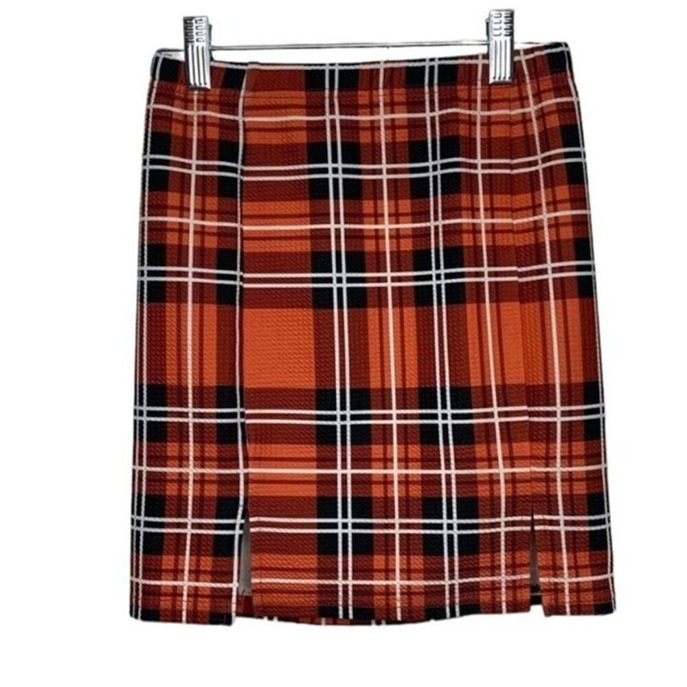 A-Line Plaid Skirt Kids 11-12y NWOT